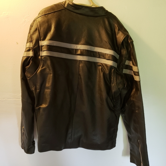 Leather Riding Jacket XL - Picture 3 of 8